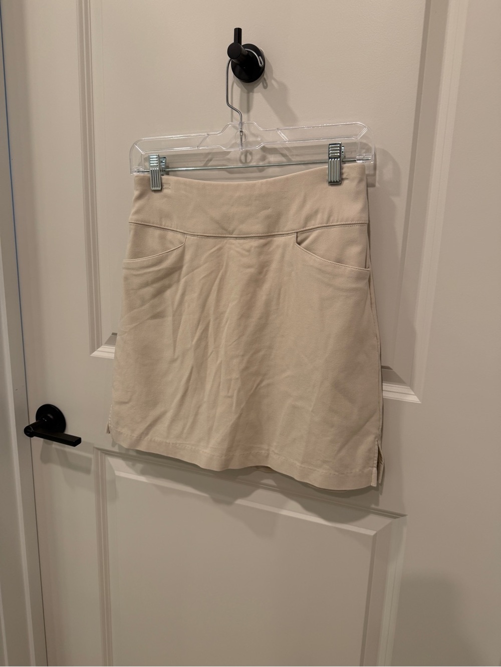 Lady Hagen Cream A-Line Golf Skirt